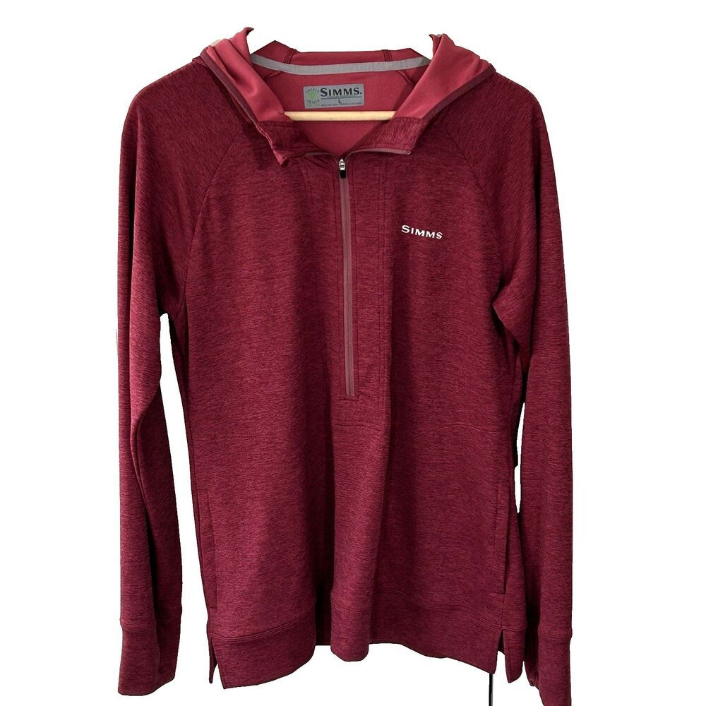 Simms Pullover Half Zip Jacket Size Large Men's I… - image 1